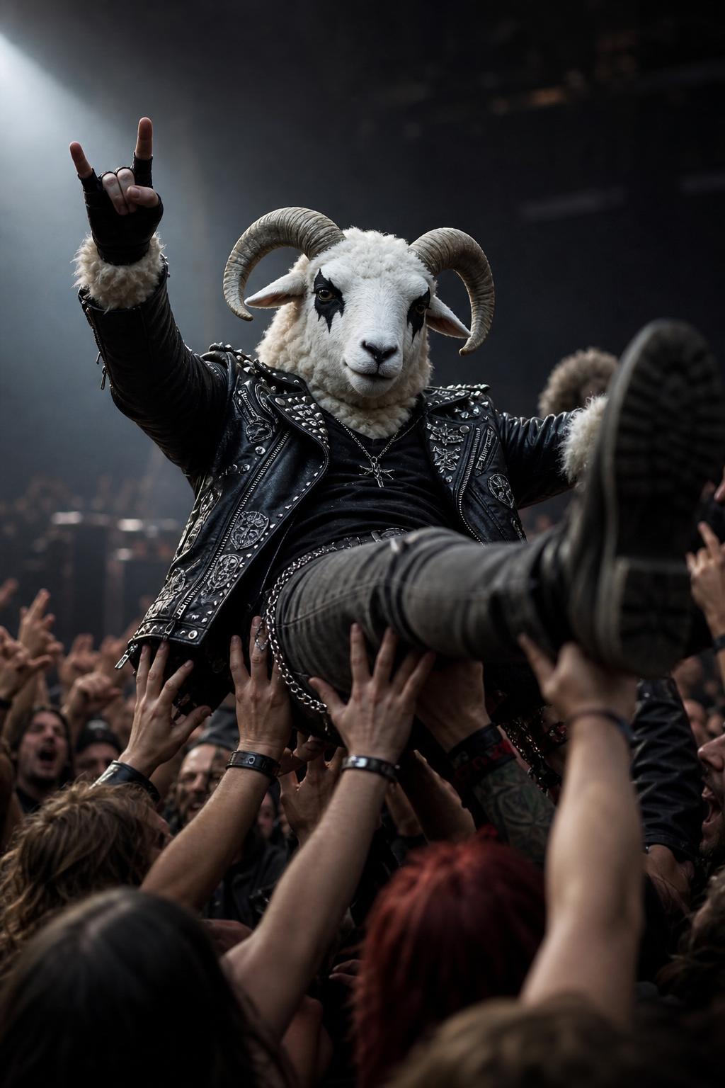 Metal Sheep no maior mosh do ano